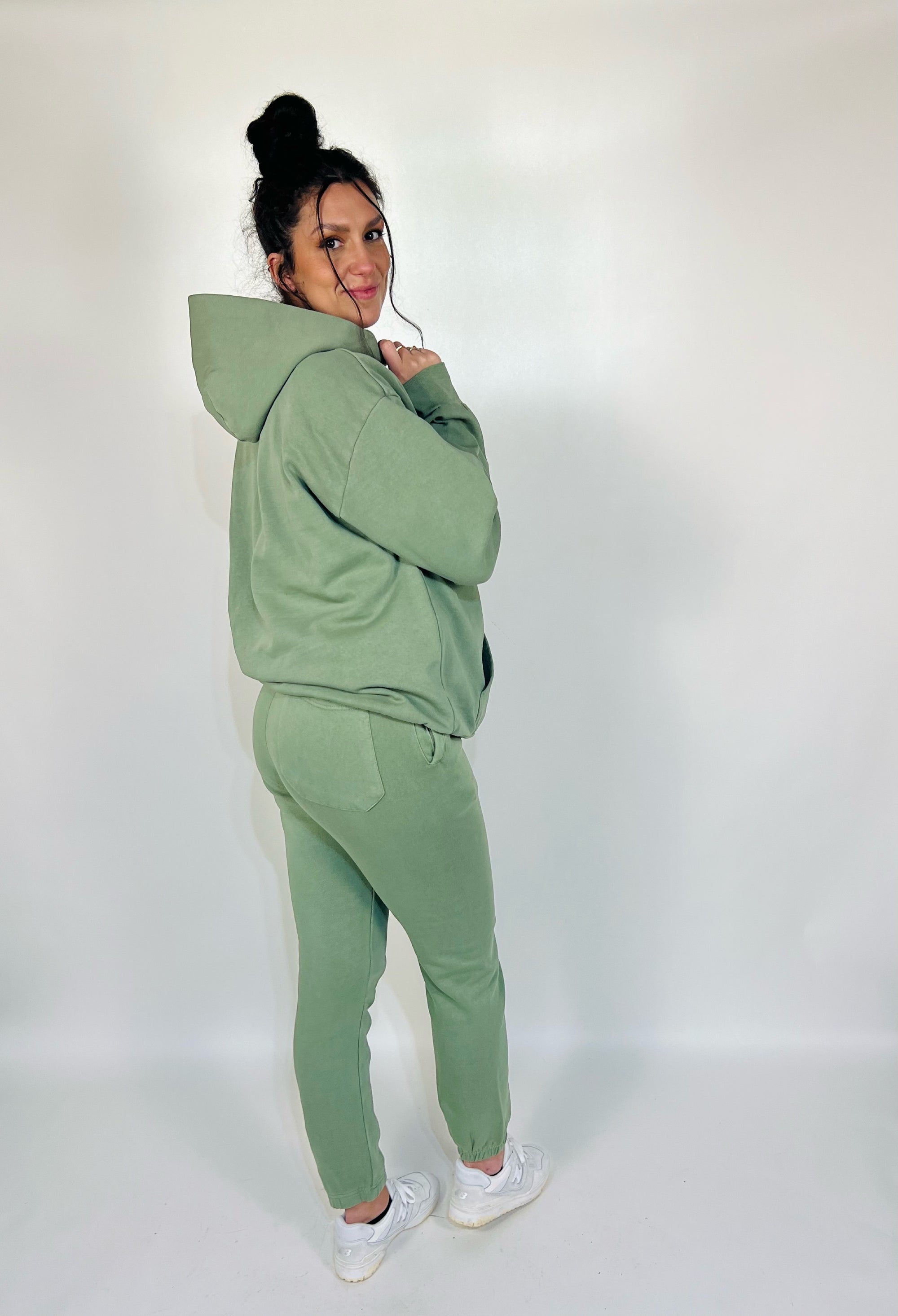 Tailored Cactus Sage Sweatpants