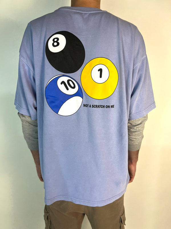 Tailored cactus Not a scratch on me pool ball shirt  