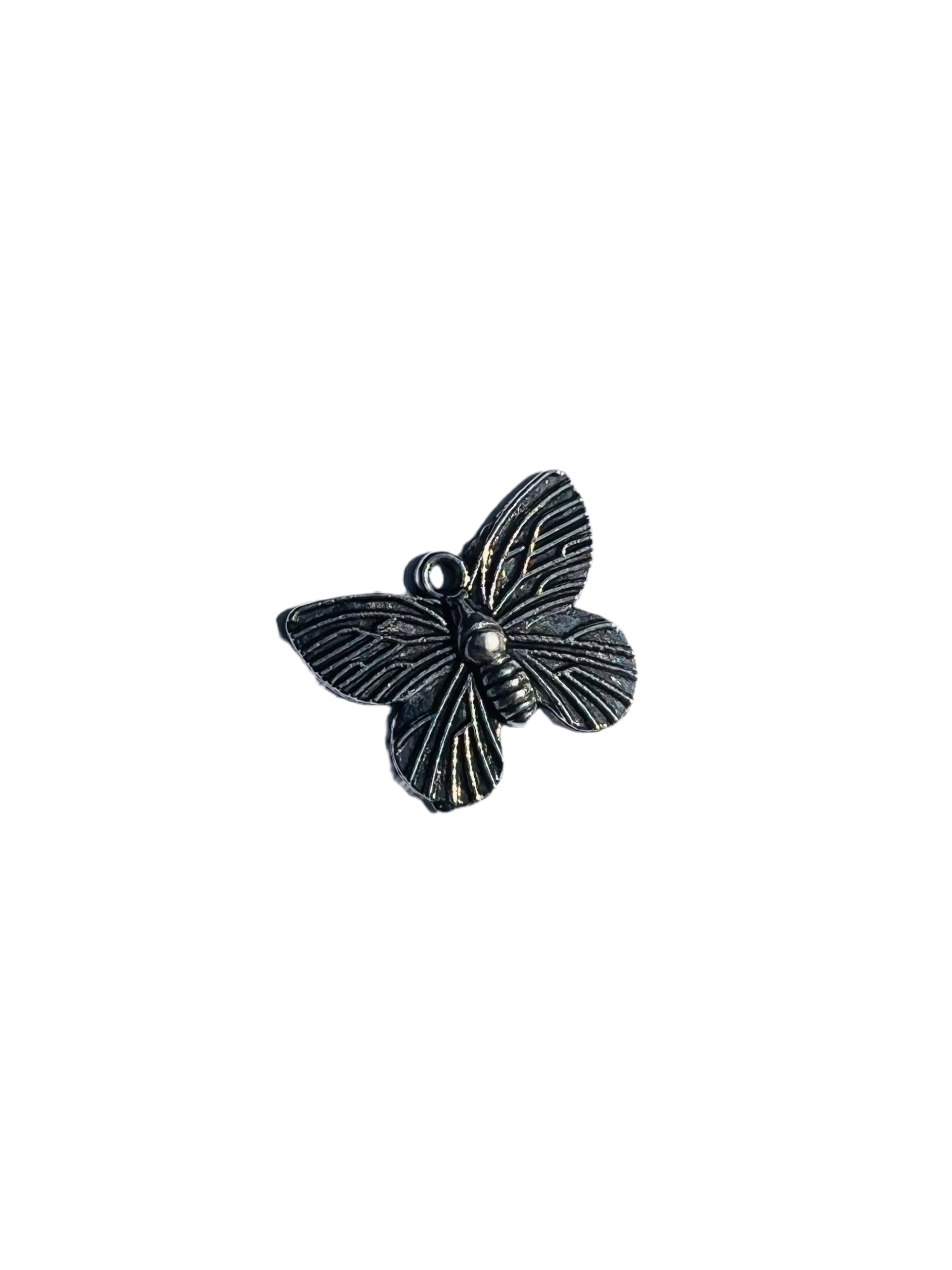 Tailored cactus silver butterfly trucker hat charm 