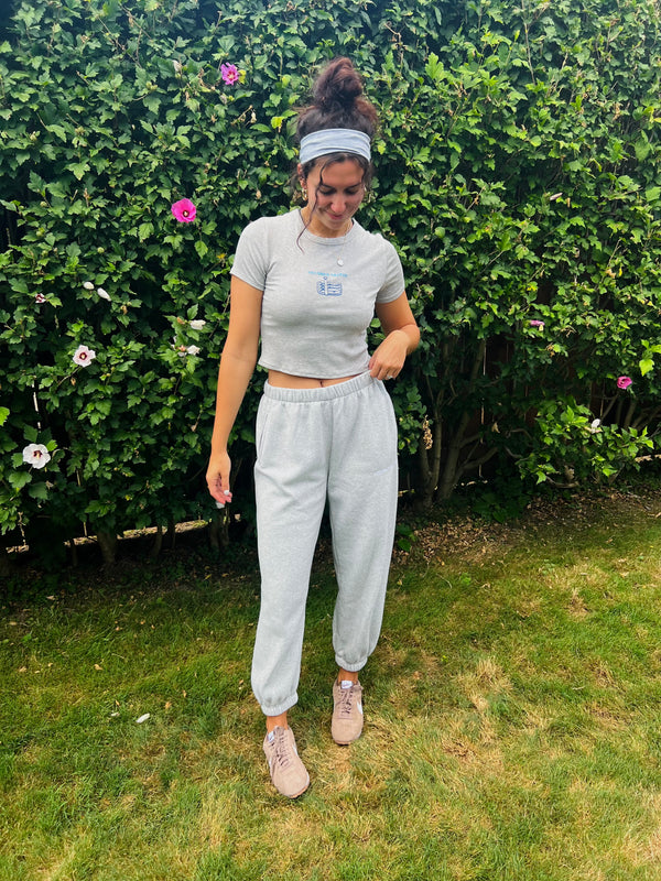 Girl in Grey tailored cactus sardine t shirt