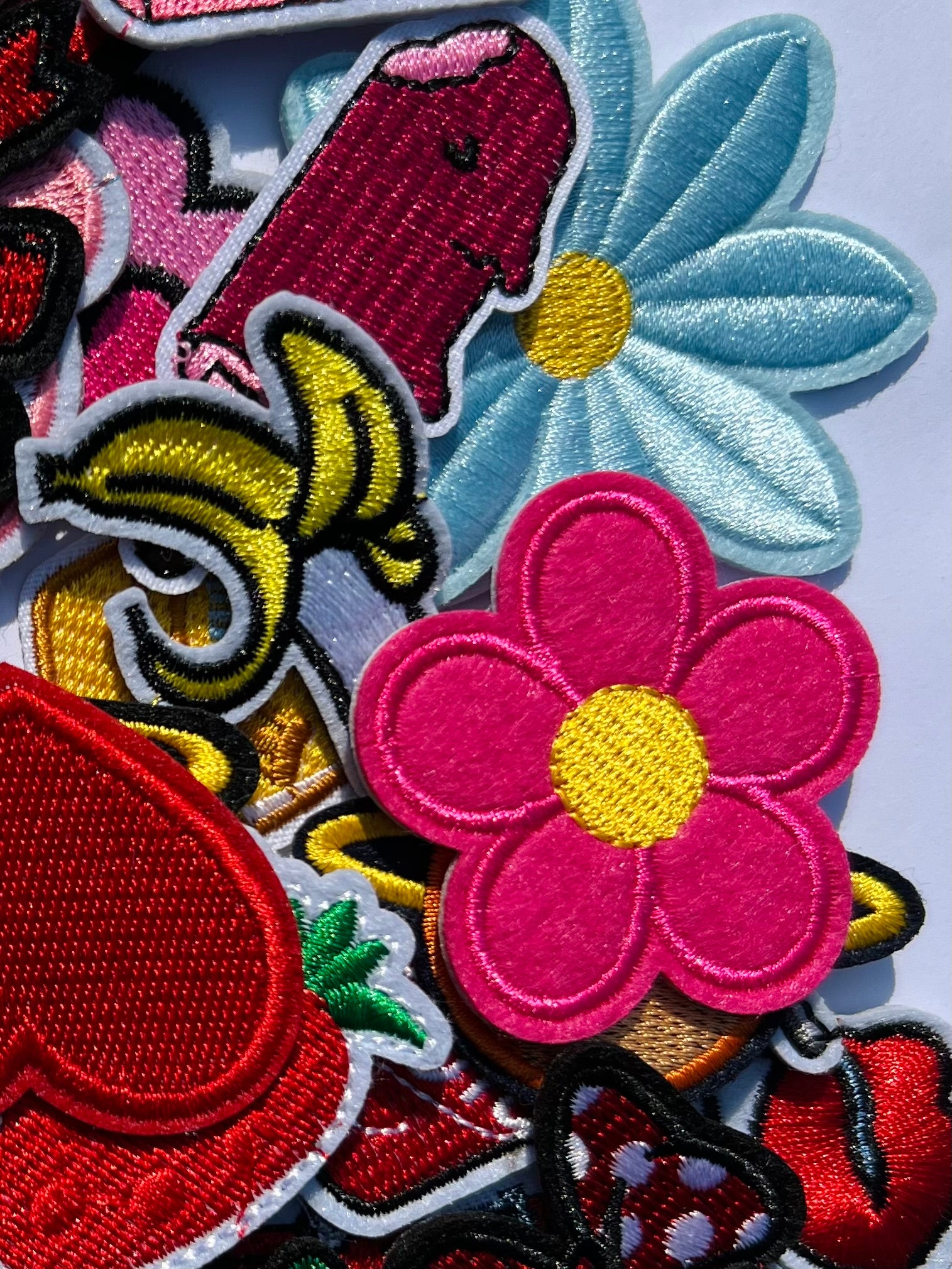 Tailored cactus flower hat patches 