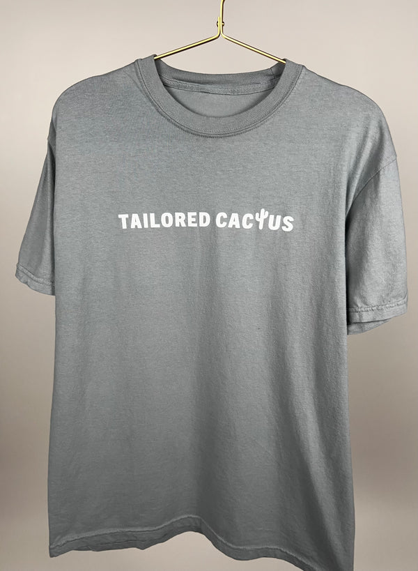 Tailored Cactus gray tee shirt